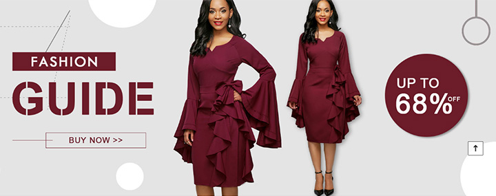 Rosewe Up to 68% Off Fashion Guide with Free Shipping