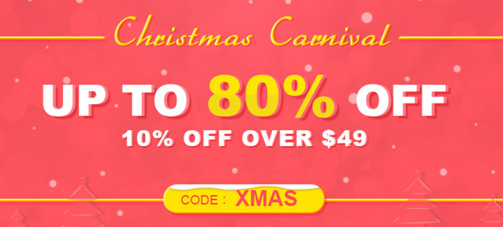 80% Off Christmas Collections at Vessos