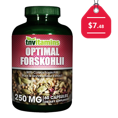 TNVitamins - Optimized Coleus Forskohlii with Standardized Forskolin, $7.48