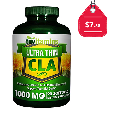 TNVitamins - CLA(Conjugated Linoleic Acid), 1000 mg, $7.58