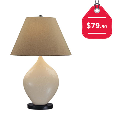Ambience 10879 29 Inch High Table Lamp, $79.90