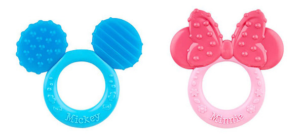 NUK® Disney® Minnie Mouse Teether, Blue & Red