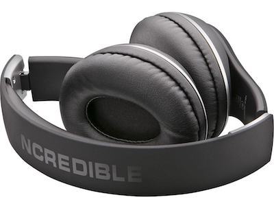Pic2: Ncredible1 Wireless Bluetooth Headphones (Black)