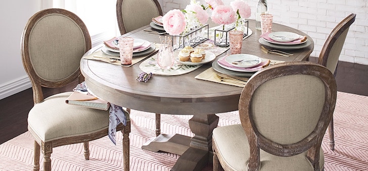 Pier 1 Imports - Dress up Your Rooms in Blushing Hues with Hints of Rose