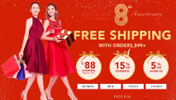 Celebrate Tidebuy's 8th Anniversary with The Trending Dresses, Tops and More