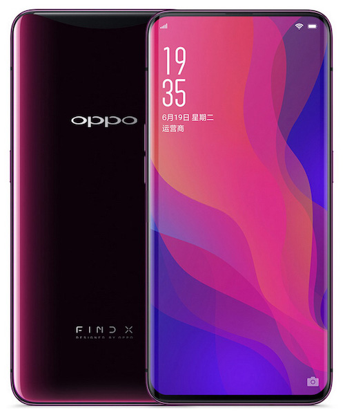 OPPO Find X 3G Phablet 8GB RAM + 128GB ROM 25.0MP Front Camera Bluetooth 5.0 Blue
