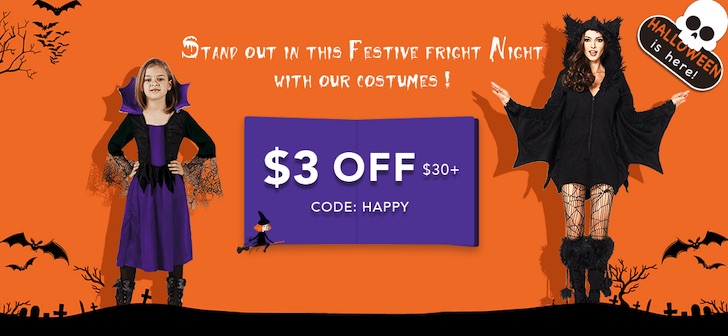 Tidebuy: $3 Off $30+ (use code: Happy)