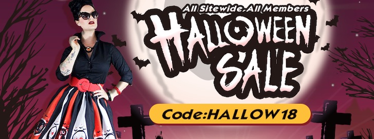 All Sitewide, All Members - Halloween Sale