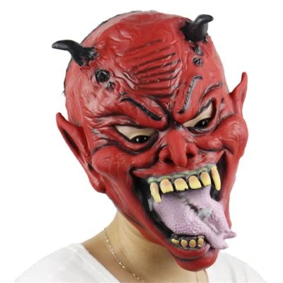 YEDUO Halloween Mask Horror Hell Masks Latex Party Scary Monster for Festival Party Cosplay from BearBest