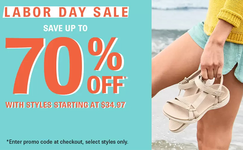 Shoes.com Labor Day Sale - Up to 70% Off